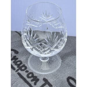 Vintage Tiffany & Co Crystal Newport Brandy Glass Snifter 5" Has Some Scratches